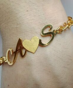 Signature Custom Made Gold Plated Name Bracelet