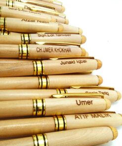 Wooden Customized Engraved Ball Pen -- Customized Name or Logo