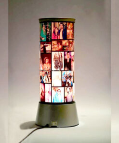 Customized Auto Rotating Lamp Digital Photo Frame