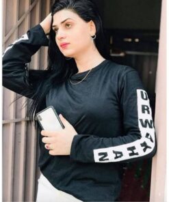 Customized Name On Both Sleeves Full Sleeves Shirt For Boys and Girl's